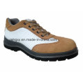 Suede & Micro-Fiber Leather Safety Shoes with Mesh Lining (HQ10010)